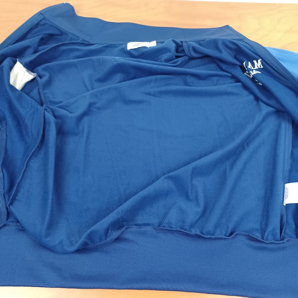 The Mayfair Group Athletic Club Jacket Size S M Full Zip Long Sleeve Athleisure - Picture 7 of 13